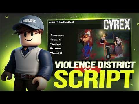 Violence District Script *NO KEY* - Auto Parry, Gate TP, No Cooldown, SkillCheck & More!