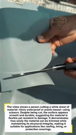 Smart Waterproof Sheet Cutting Test #DIY #Tools #Innovation