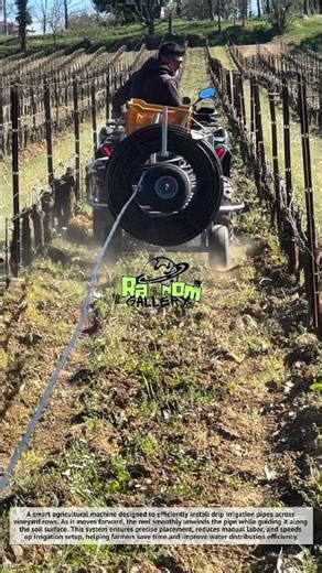 Amazing, Insane Vineyard Irrigation Machine You’ve Never Seen Before!