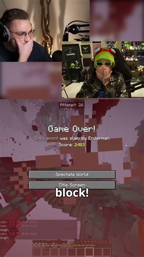 Minecraft Hardcore Death: The Enderman Betrayal!