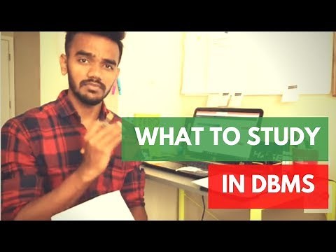What to study in DBMS for Semester exams ? | Sem 3 IT