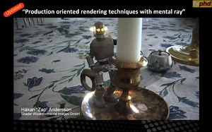 【渲染 / MentalRay】FXPHD.MRY201 Mental.Ray产品渲染技巧教程（英文字幕）