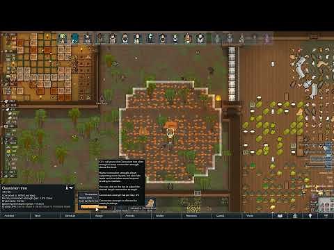 Rimworld | Gauranlen Tree | 50% vs 100% Connection Strength - Tutorial 2021
