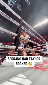 Amanda Serrano came out throwing punches in bunches 👊 #TaylorSerrano #PaulTyson (via @Netflix) | All the Smoke Boxing