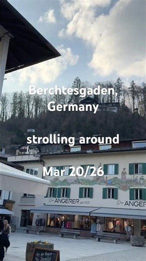 Took a mountain drive and stopped by this quaint town on the Austrian border.