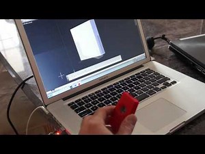 Driving AutoCAD using a SensorTag's accelerometer