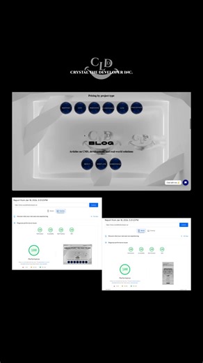 Crystal the Developer Inc. on Instagram: "You want your WordPress website to score 100 too? Clean CMS structure, performance, and stability matter more than plugins. I help WordPress and Webflow websites run fast, clean, and stress-free. 👉 https://crystalthedeveloper.ca #CMS #WordPress #NowPlaying 🎶"