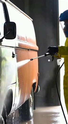 Satisfying Rust Removal: Pressure Washing Transformation