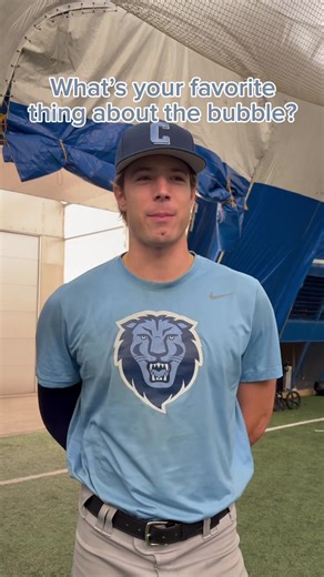 As we wrap up scrimmages in the bubble before opening day this weekend, here are some of our favorite things about the bubble!🫧 #baseball #d1 #ncaa #columbiauniversity #ivyleague