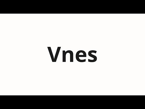 How to pronounce Vnes | Внес (Contributed in Russian)