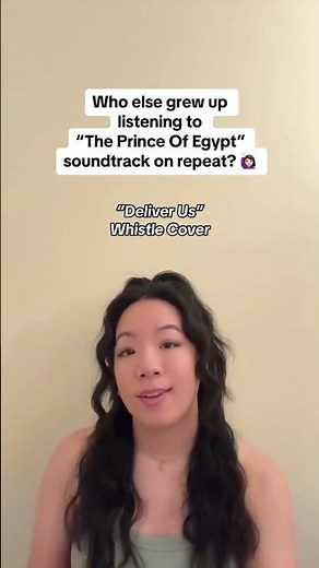 "The Prince Of Egypt" soundtrack "Deliver Us" Whistling Cover 🎵 #PrinceOfEgypt #AnimatedFilms #90s