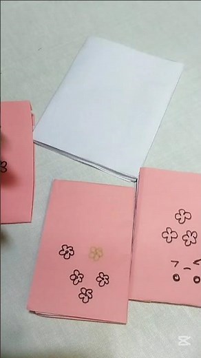 paper craft origami dia make note book for school project kids and adults