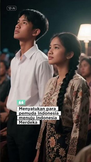 Sejarah Sumpah Pemuda Indonesia #shortvideo #sejarahindonesia #sumpahpemuda