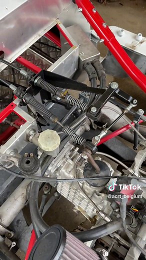 ⚙️ Another quick video about our 2CV race car. Last week, our mechanic has installed the gear shift linkage. Shift linkage refers to the car cables that connect the gearshift or gear selector to the transmission. The funny story is that the cables come from a VW Tiguan. And surprisingly it turns out it works! #Car #Motorsport #Automotive #Engeneering #Carporn #cartok #Race #racecar #Racing