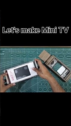 Mini TV | how to make mini TV at home| how to make