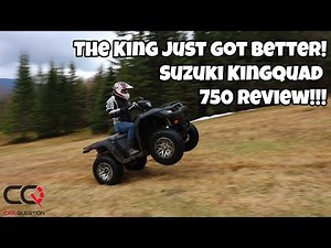 ATV Review : The Suzuki KingQuad 750 | An improved and reliable ATV!