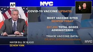 NYC to expand vaccinations to restaurant workers