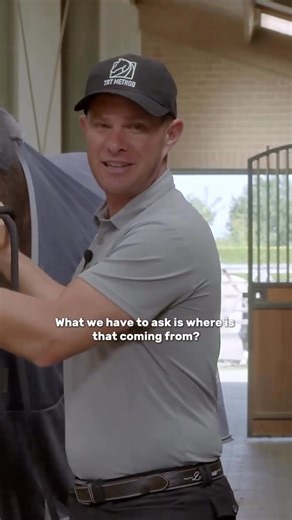 If your horse doesn’t want to walk out of the stable, down the aisle, or to the tacking-up spot, pulling on the rope or pushing from behind won’t help. In fact, it often builds more resistance. Instead of forcing a forward step, aks your horse to move his front legs. This opens the front end, releases the tension, and allows your horse to lean into the rope. We call this the yes-posture: the moment your horse says “yes” to going forward. Have you tried leading this way before? | TRTmethod