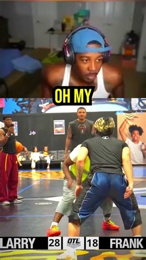 Larry King COOKS StayFocusedFrank In BASKETBALL (BEST YOUTUBE BALLER)?! #larryking #streamer #clips