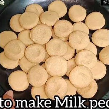 peda recipe/Milk peda, super easy & tasty sweet recipe - दूध पेड़ा रेसिपी #Nu #pedamithai #Mawapeda