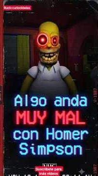 Algo anda MUY MAL con Homer Simpson #lossimpson #homerosimpson #indiegame #gameplay #shorts #simpson
