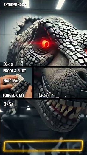 Keyboard T-Rex Smashes Through a Tech Warehouse! #shorts