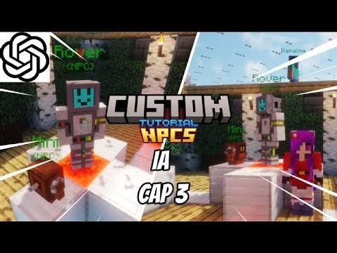 Programar la IA de NPCs / Tutorial y guía de CustomNPCs 1.20.1-1.21.1/ CAP 3/#mod #minecraft #npc