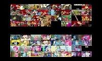 Mix of 4 videos from youtube : SML vs My Little Pony ultimate quadparison