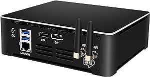 Mini Computers, Desktop PC Core i7-7700HQ 2.8-3.8GHz, Windows 11 Pro 64 Bit, 8G DDR4 RAM/ 512G NVMe M.2 SSD, HTPC, 4K@60Hz, HDMI, DP, Gigabit Ethernet, USB-C, Dual-Band WiFi, Bluetooth 4.0