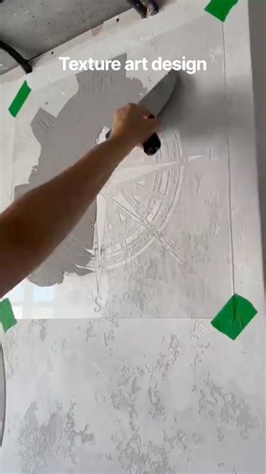 “This Stencil Technique Turns a Plain Wall Into ART 🔥”