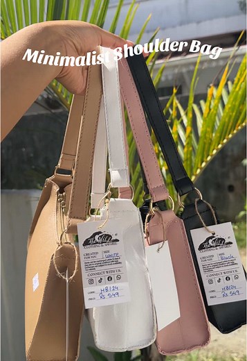 ✨ Your Everyday Essential ✨ Meet the Minimalist Shoulder Bags—your perfect companion for work, brunch, or a night out. Minimalist, versatile, and effortlessly stylish. Features: — Premium faux leather material ✨Compact yet spacious design ✨Available in 3 stunning colors: Blush Pink, Pearl, Soft Beige, Classic Black — Lightweight and durable for daily use ‼️Already In Stock . . . . #thewillshop #baglover #bagoftheday #accessories #mauritius #mauritius🇲🇺 #baglovers #clothingboutique #clothings #