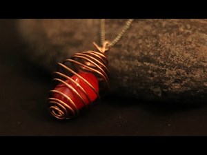 Wire-wrapping Easy Spiral Cage Pendant (Beginners)