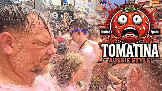 La Tomatina 2024: Our wild tomato fight adventure in Spain!