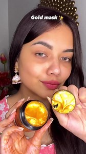 6.5K views · 112 reactions | Need glowing & bright skin in 20 mins? Try out the 퐈퐧퐬퐭퐚퐠퐫퐚퐦 퐕퐢퐫퐚퐥 ퟐퟒ퐊 퐆퐨퐥퐝 퐅퐚퐜퐢퐚퐥 퐌퐚퐬퐤! This luxurious mask is perfect for giving your skin a radiant boost. Capture your Golden Glow NOW! | Pilgrim | Facebook
