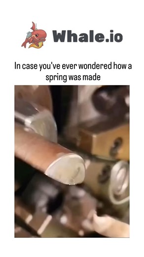 TrendTok Hub on Instagram: "The post shares a 14-second video of a CNC coiling machine transforming straight copper wire into a helical compression spring through precise winding, cutting, and end-forming, achieving over 640,000 views in two days. Its hypnotic, seamless visuals prompt AI suspicions in replies, yet the footage matches authentic spring production techniques documented in manufacturing guides, where wire is fed at speeds up to 1,000 coils per minute for efficiency. As a recurring v