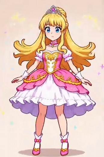 TF TG Transformation: Gloomy Guy into Princess