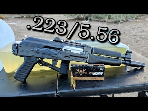 .223 Short Barrel Ammo Test |Velocitas VX223| (60gr Solid Copper) Ballistics Gel Test