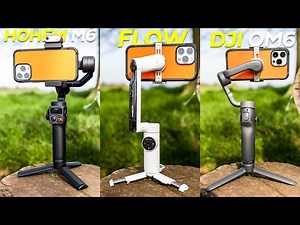 Insta360 Flow vs DJI OM6 vs Hohem M6 - Ultimate Gimbal Comparison!