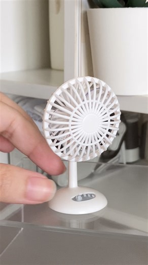 Miniature - Electric Fan! 🌬️🍃 #miniature #fan #electricfan #toy #minitoy #wind | Miniforyou_
