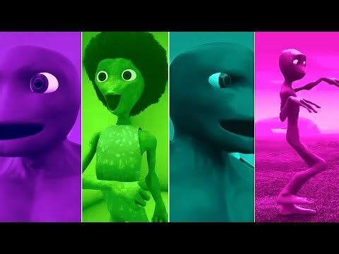 Alien Dance VS Funny Alien 🎯| Dame Tu Cosita Dance 🚀| Funny Alien Dance Song 2025