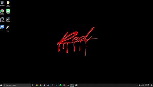 Made a simple Whole Lotta Red animated desktop wallpaper for all of the Wallpaper Engine enthusiasts in this sub. Link to the workshop page in the comments.