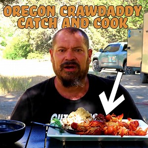 104K views · 1.6K reactions | Catching Crawdaddies for the FIRST Time! Catch & Cook Adventure #fishing #crayfish #camping #oregon | Da Garbage Disposal | Facebook