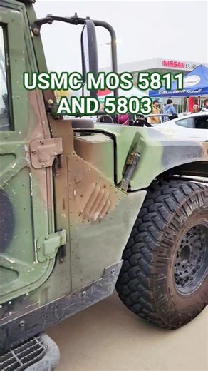 HMMWV or Humvee. This USMC Military Police example was spotted at the local Cars and Coffee.