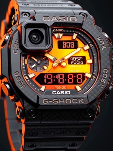 Futuristic Casio G-Shock Watches with Heat Sensors