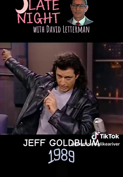 Jeff Goldblum's Robbery Story on Late Night with David Letterman