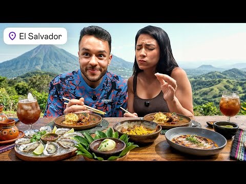 TASTING THE BEST FOOD IN EL SALVADOR 🇸🇻