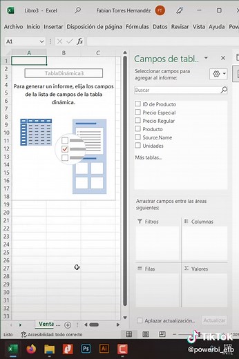 ⭐¿Has trabajado con Power Query y las Tablas Dinámicas de Excel? ⭐⚡Una de las bondades de Power Query es su flexibilidad, no solo porque podemos utilizarlo con las nuevas tecnologías de Microsoft como Power BI o Power Automate, sino porque también trabaja en armonía con las funcionalidades de Excel, por ejemplo, Tablas Dinámicas, Gráficos Dinámicos y Tablas Estructuradas ⭐Clases en vivo sobre Power Query : 21, 22 y 23 de junio , para participar inscríbete en el link en la bio