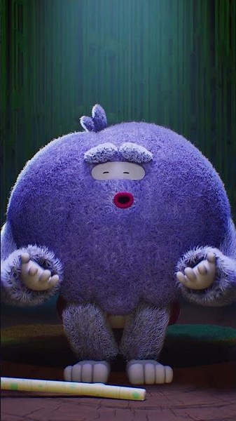 Deep Breathing with the Yeti! 💜🧘‍♀️ | 1-Minute Calm Breathing | #trueandtherainbowkingdom #shorts