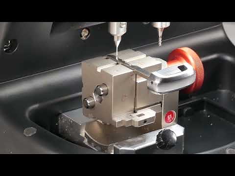 Cutting Ford/Jaguar HU101 Keys Using the Black Widow Key Machine