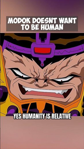 Modok Doesnt Want To Be Human 😯 #marvel #avengers #modok